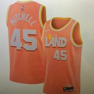 😳Donovan Mitchell Orange Jersey😁